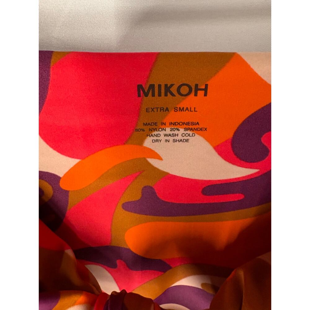 MIKOH Retro Psychedelic Alapaki One Piece Swimsuit XS - Picture 4 of 8